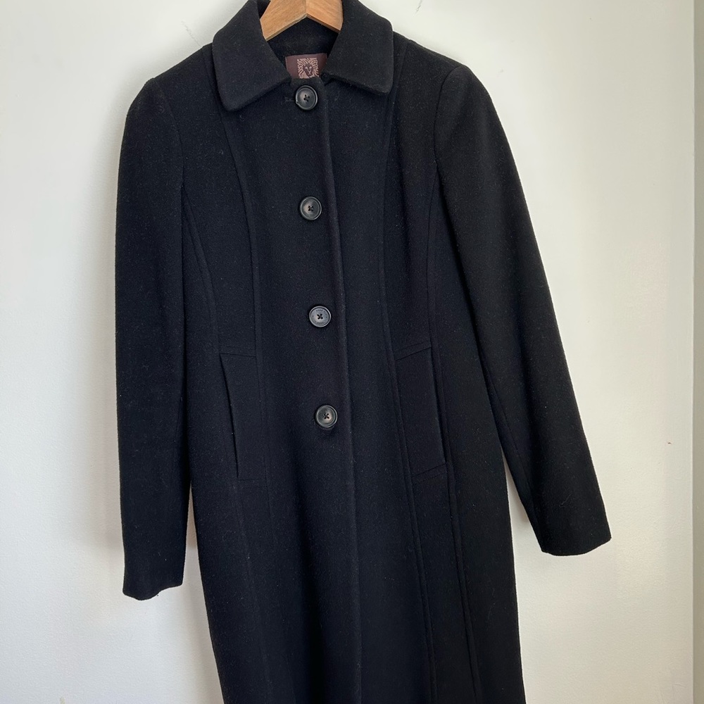✨STYLISH!✨Anne Klein Black Coat
